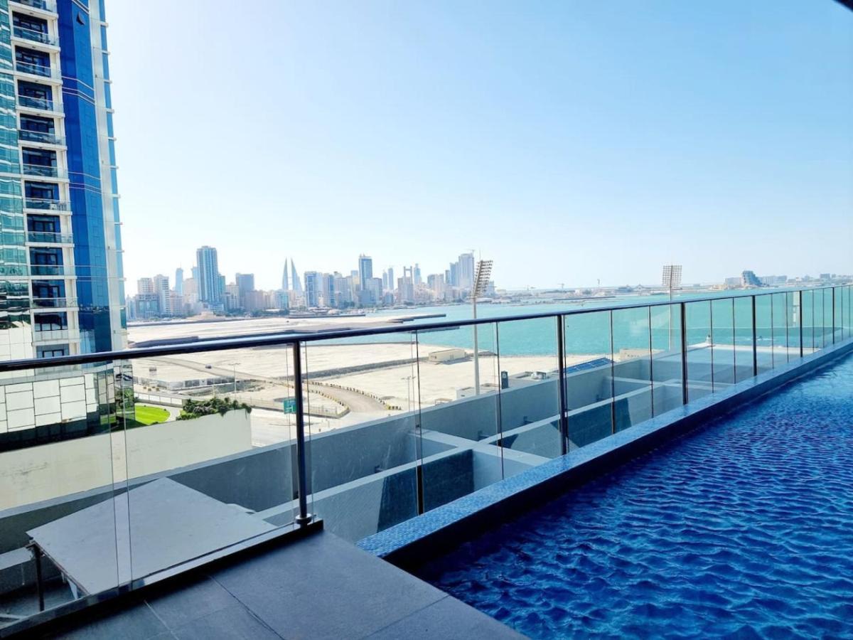 شقة Sea View Luxury Grey Studio المنامة المظهر الخارجي الصورة